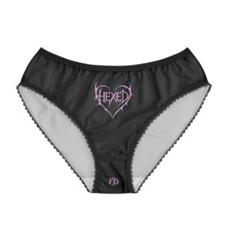 'Hexed' Heart & Winged Dagger Panties