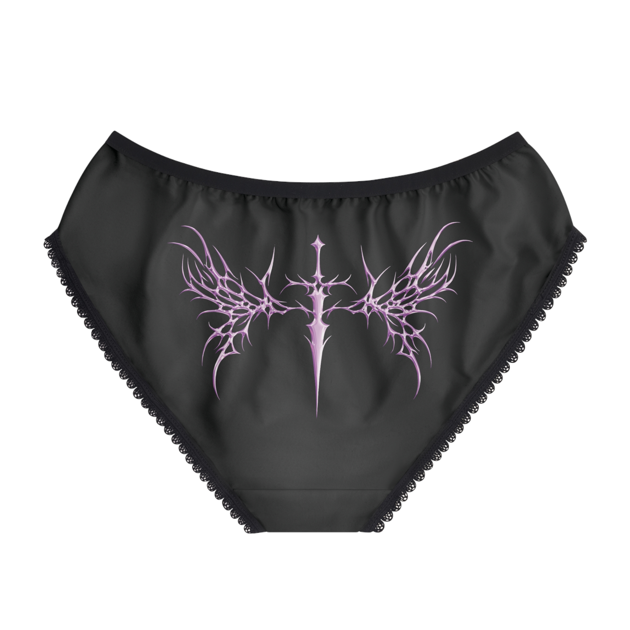 'Hexed' Heart & Winged Dagger Panties - Image 2